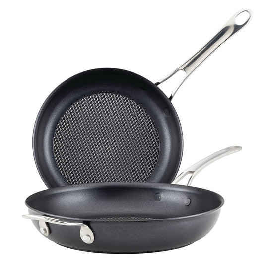 Anolon X Hybrid Nonstick Induction Frying Pan Twin Pack Set